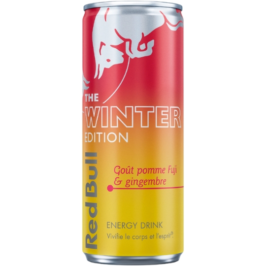 Red Bull Winter Edition — pomme Fuji & gingembre